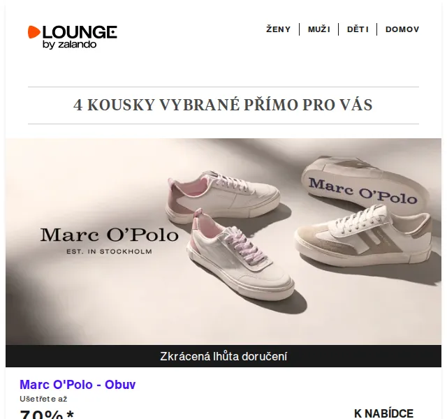 Lounge by Zalando: Marc O'Polo, Sorel a Teva – červen 2026 | Nuslet.cz