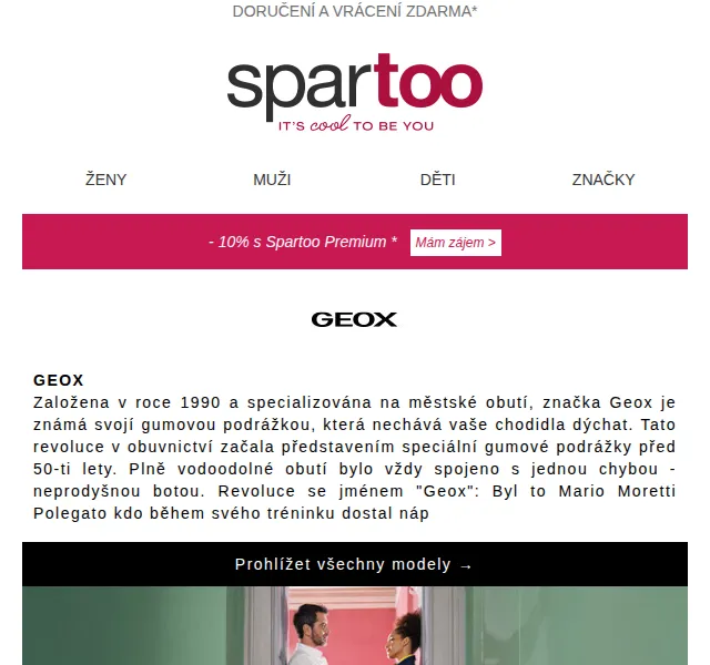 Spartoo: Módní kousky Geox, Timberland, Birkenstock – červen 2026 | Nuslet.cz