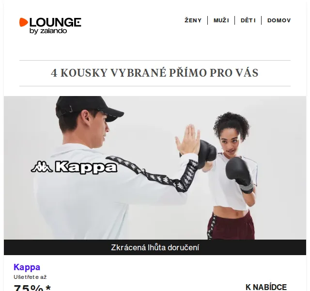Lounge by Zalando: Kappa, Coach & Happy Socks se slevou až 75 % – červen 2026 | Nuslet.cz