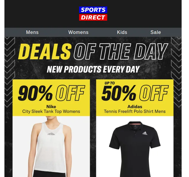 Sportsdirect: 90% sleva na Nike top od 106 Kč – červen 2026 | Nuslet.cz