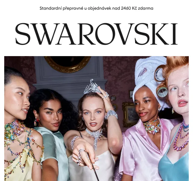 Swarovski šperky na svatbu a oslavy – září 2026