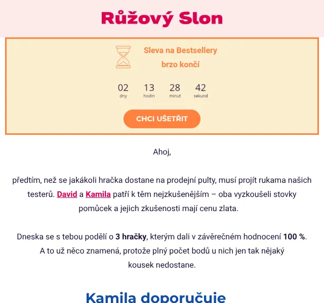 Růžový Slon: Erotické pomůcky se slevou až 30 % – červenec 2026