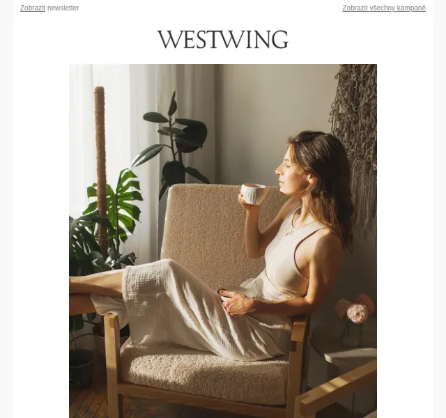 Westwing: Kolekce nicnedělání a nová značka Björn – červen 2026 | Nuslet.cz