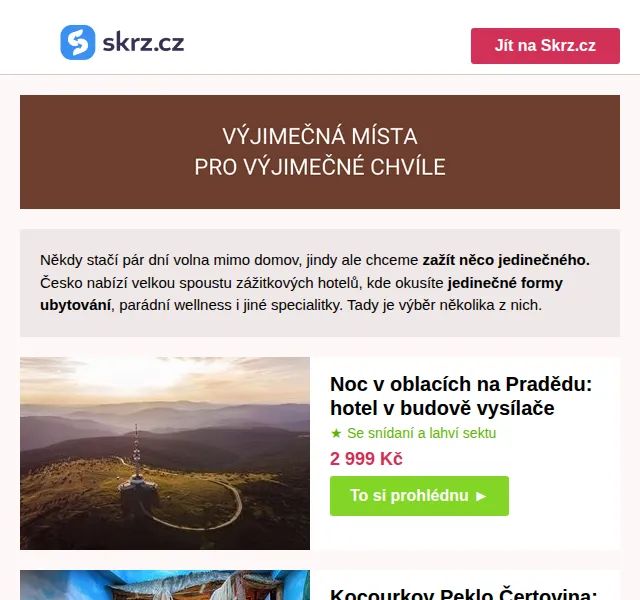 Vánoce na Skrz: pobyt v bubble hotelu od 1 799 Kč – červen 2026 | Nuslet.cz