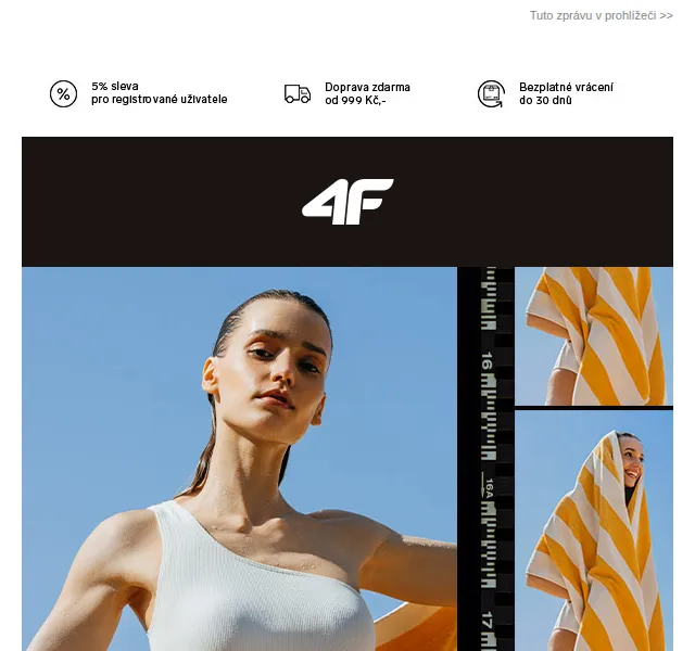 4F: Nová kolekce plavek – červen 2026 | Nuslet.cz