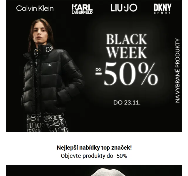 Modivo: Značky Guess, Calvin Klein, Tommy Hilfiger do -50% – květen 2026 | Nuslet.cz