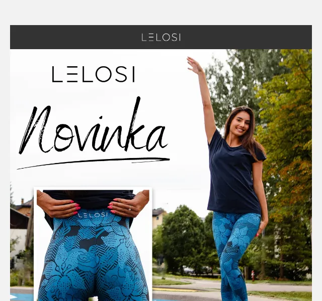 LELOSI: Nové vzory dlouhých legín se slevou 35 % – červen 2026 | Nuslet.cz