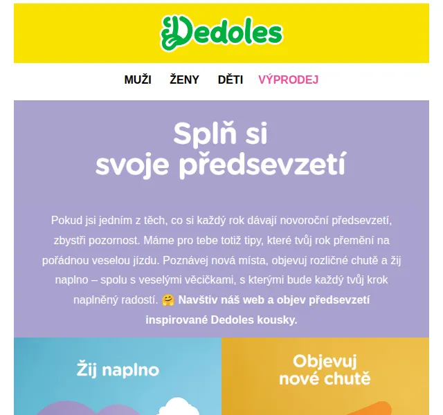 Dedoles: Nová kolekce veselých ponožek – červen 2026 | Nuslet.cz