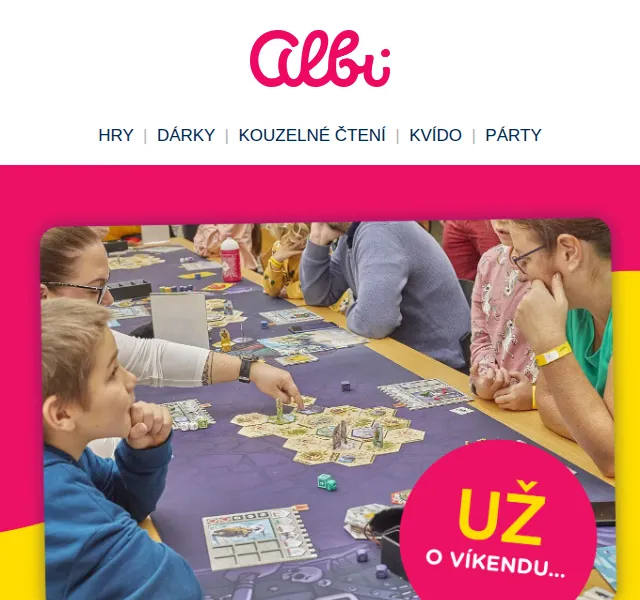 Albi: Výprodej her na Game Day – listopad 2026 | Nuslet.cz