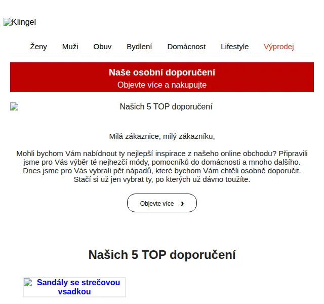 KLiNGEL: Sandály Waldläufer & Semler – červen 2026 | Nuslet.cz