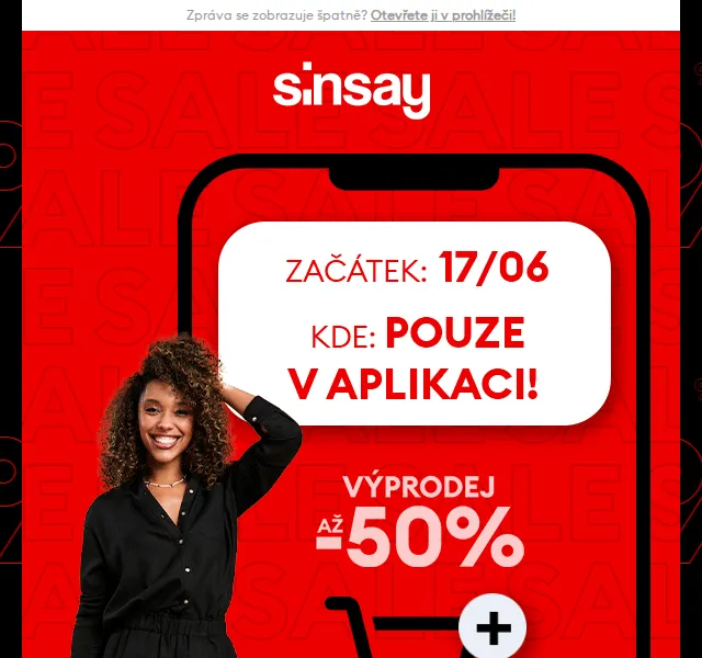 Sinsay: Výprodej až -50 % – červen 2026 | Nuslet.cz