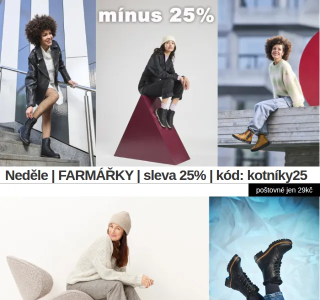 Eliteshoes: Kotníky sleva 25% – červen 2026 | Nuslet.cz