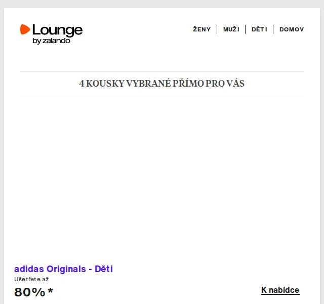 Lounge by Zalando: až 80 % sleva – duben 2026
