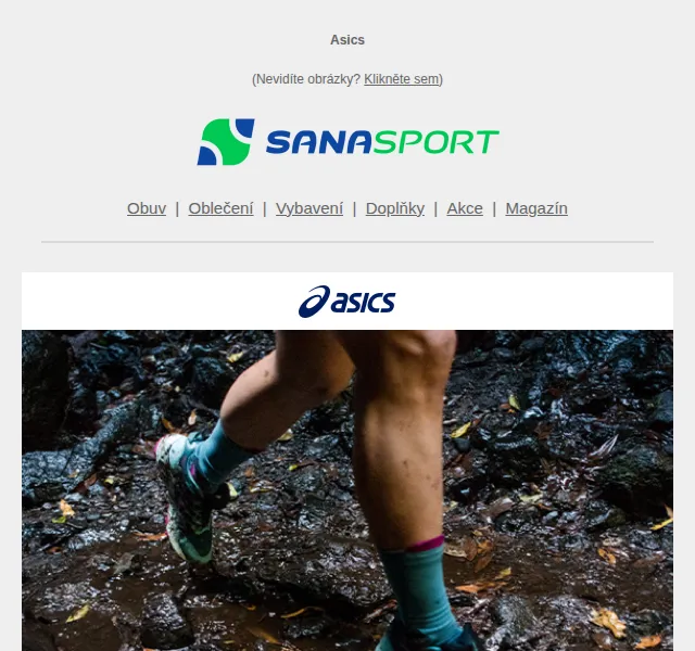 Sanasport: Trailová kolekce Asics GEL-TRABUCO 10 – červen 2026 | Nuslet.cz