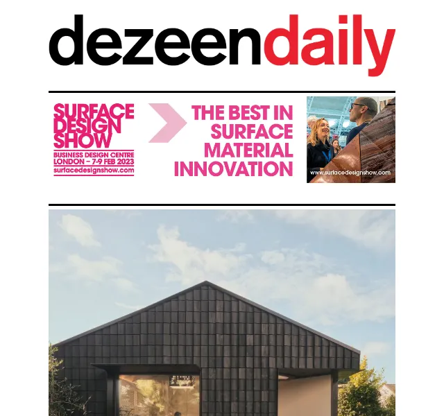 Dezeen Daily: Architektura a design inspirovaná udržitelností – červen 2026 | Nuslet.cz