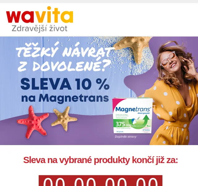 Wavita: Magnetrans, Marťánci a Hedrin se slevou až 20 % – srpen 2022 | Nuslet.cz