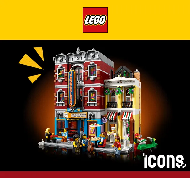 LEGO®: Nový Jazzový klub Icons – červen 2026 | Nuslet.cz