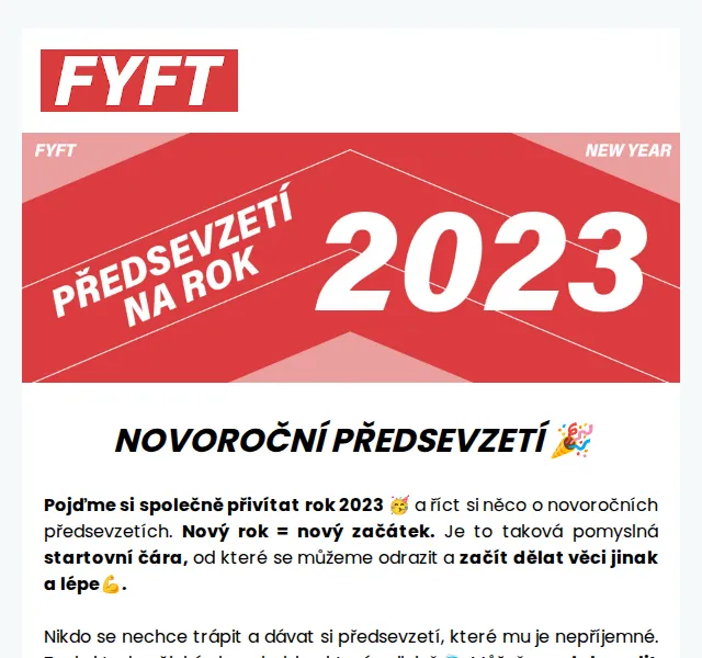 Zuzka | FYFT.cz: Lednová výzva s FYFTem a tipy na předsevzetí – červen 2026 | Nuslet.cz