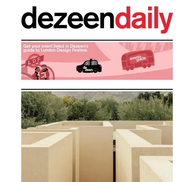Dezeen Daily: Architektonické novinky – červen 2026 | Nuslet.cz