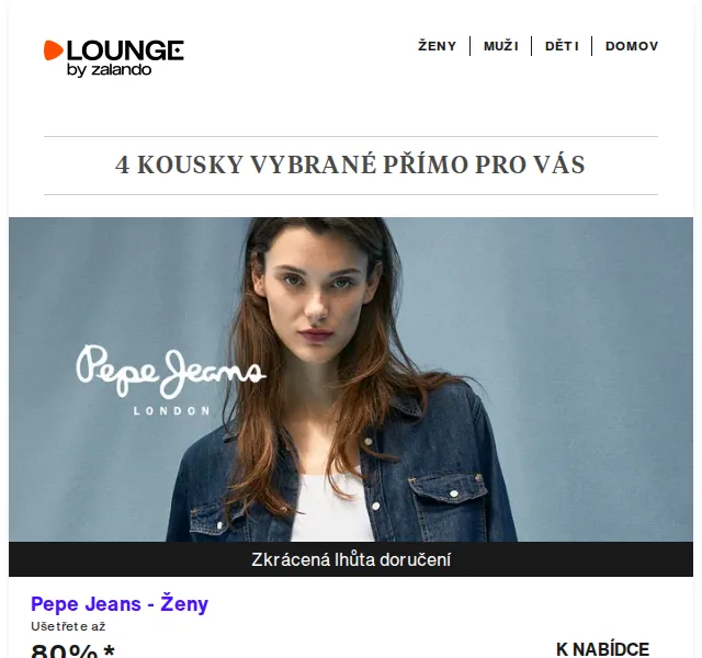 Lounge by Zalando: Pepe Jeans, Keen a Patrizia Pepe – červen 2026 | Nuslet.cz