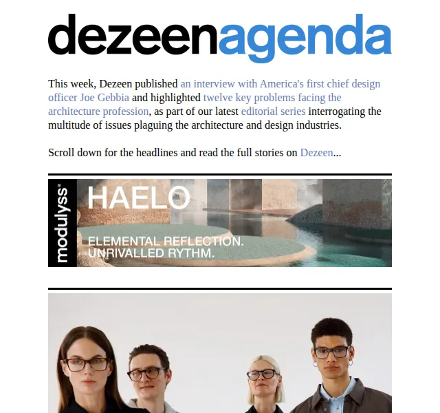 Dezeen Daily: Joe Gebbia rozhovor – červenec 2026 | Nuslet.cz