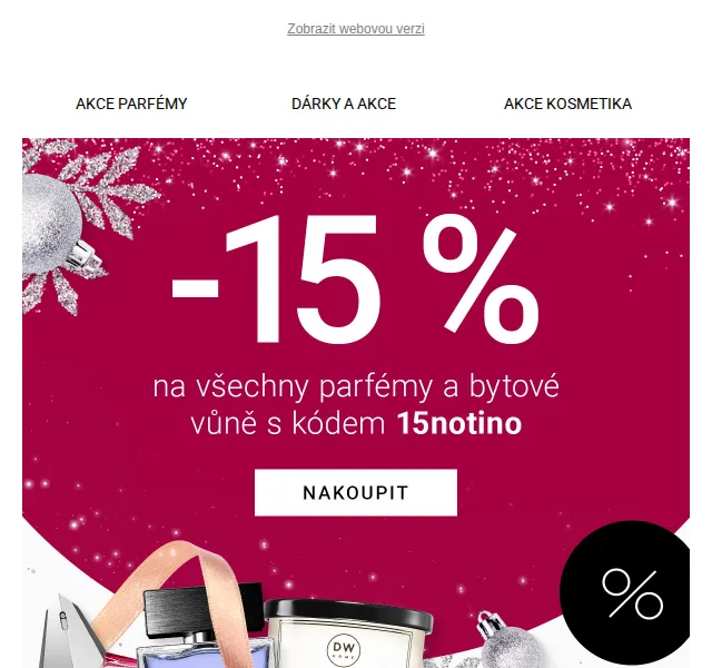 Notino: Až 20% sleva na parfémy a kosmetiku – červen 2026 | Nuslet.cz