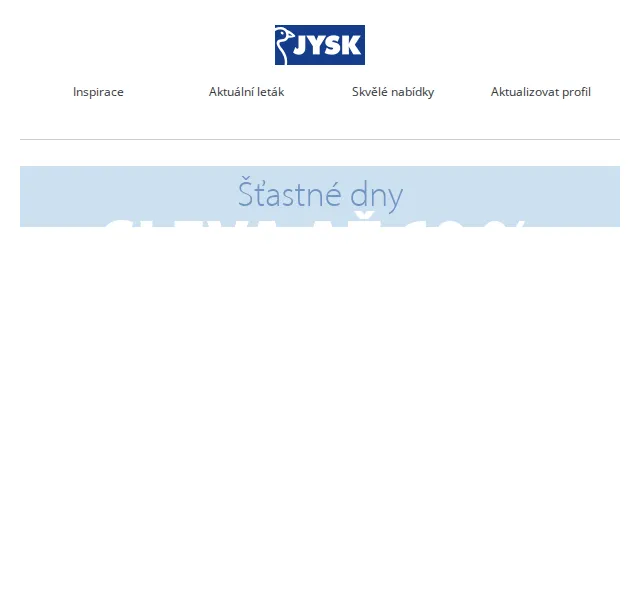 JYSK: Slevy až 60 % a doprava zdarma – červen 2026 | Nuslet.cz