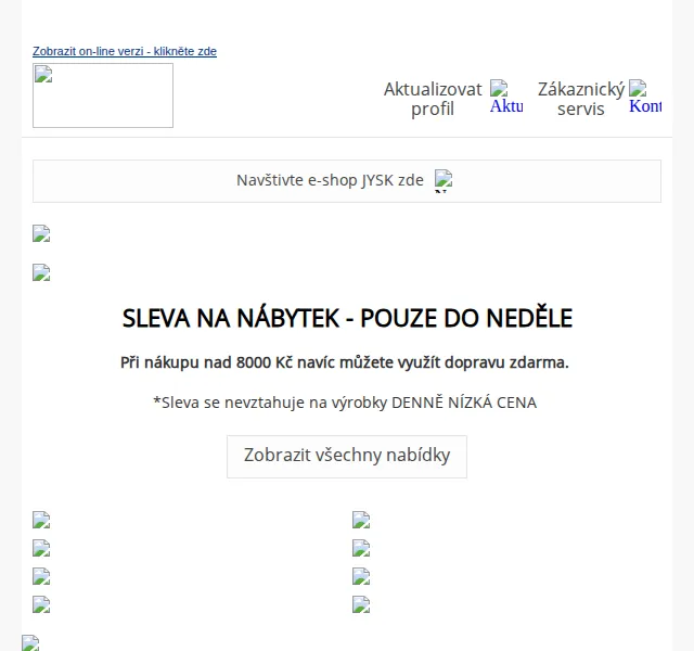 JYSK: Sleva na všechen nábytek – červen 2026 | Nuslet.cz