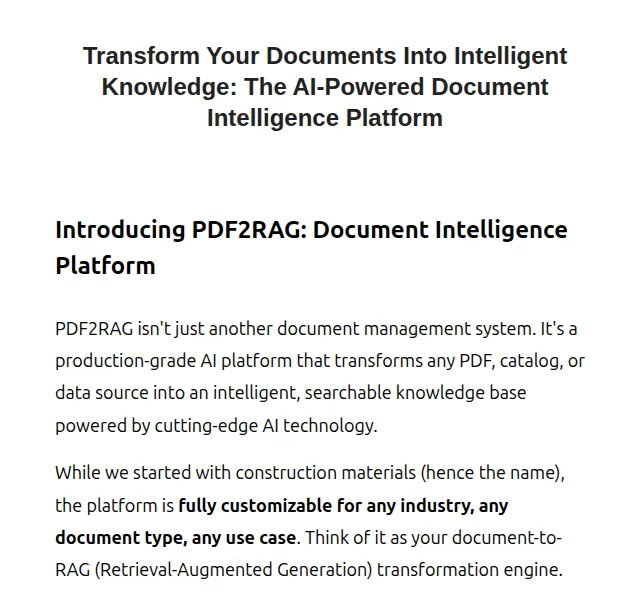NoCodeAPI Marketing: PDF2RAG LTD – červen 2026 | Nuslet.cz