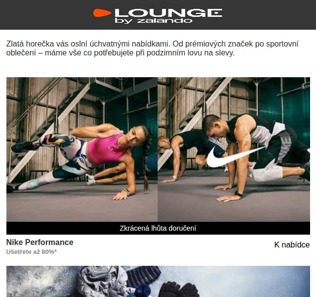 Lounge by Zalando: Zlatá horečka – slevy až 80 % – červen 2026 | Nuslet.cz