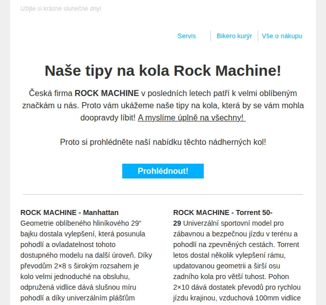 Czbikero: Slevy na kola Rock Machine – červen 2026 | Nuslet.cz