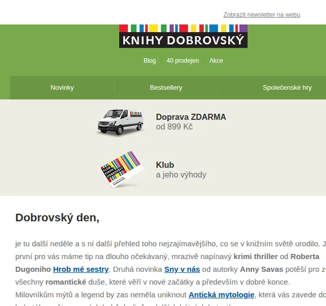 KnihyDobrovsky.cz: Knižní novinky s 20% slevou – červen 2026 | Nuslet.cz