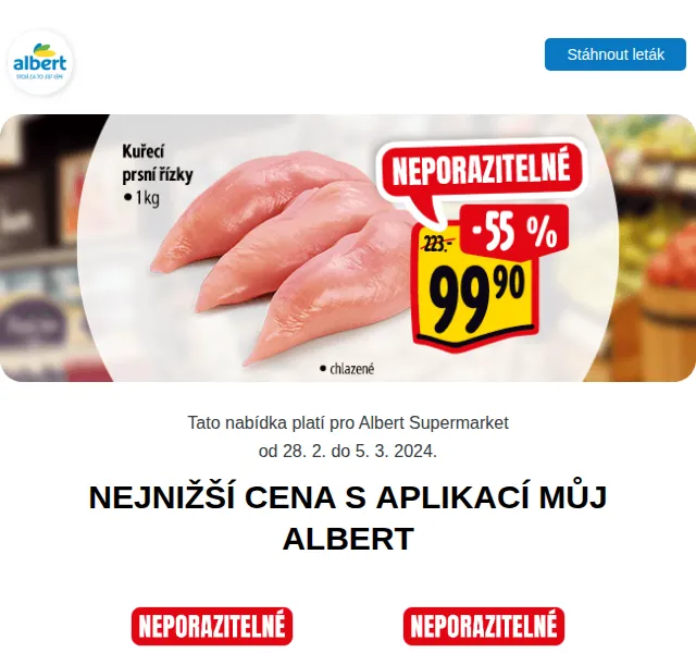 Albert: Hrozny, Toaletní papír a Fidorka v akci – červenec 2026 | Nuslet.cz