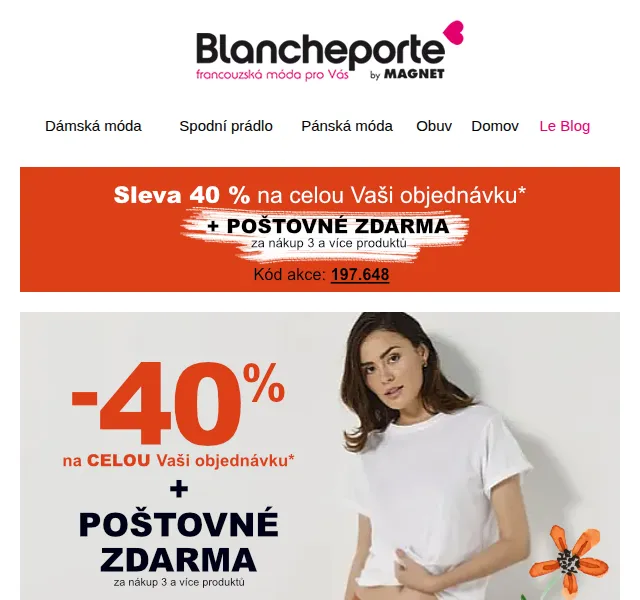 Blancheporte: spodní prádlo – červen 2026 | Nuslet.cz