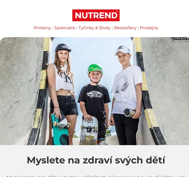 Nutrend: Svačinky pro děti – květen 2026 | Nuslet.cz