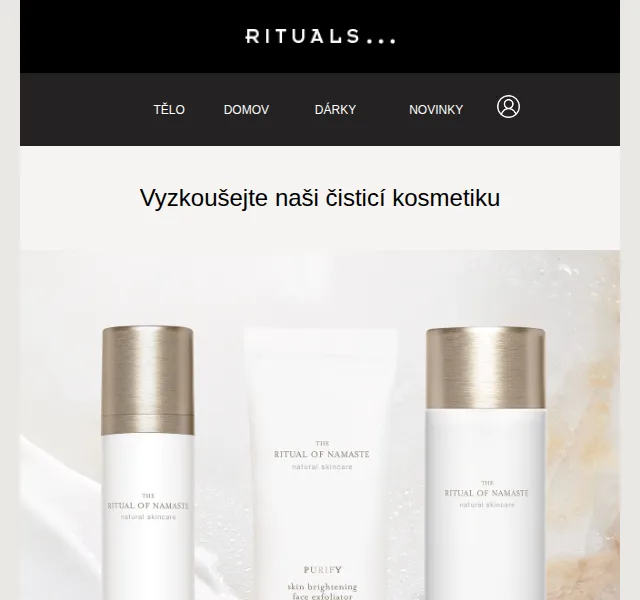 Rituals: Čistící kosmetika s dopravou zdarma – červen 2026 | Nuslet.cz
