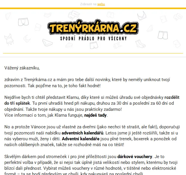 Lukáš z Trenýrkárna.cz: Sleva 65 % na pyžamo Nedeto – červen 2026 | Nuslet.cz