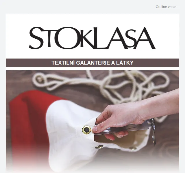 Stoklasa: Průchodky lisem nebo našitím – červen 2026 | Nuslet.cz