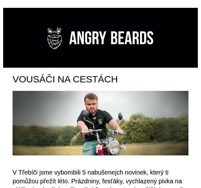 Angrybeards: Vousáči na cestách – červen 2026 | Nuslet.cz