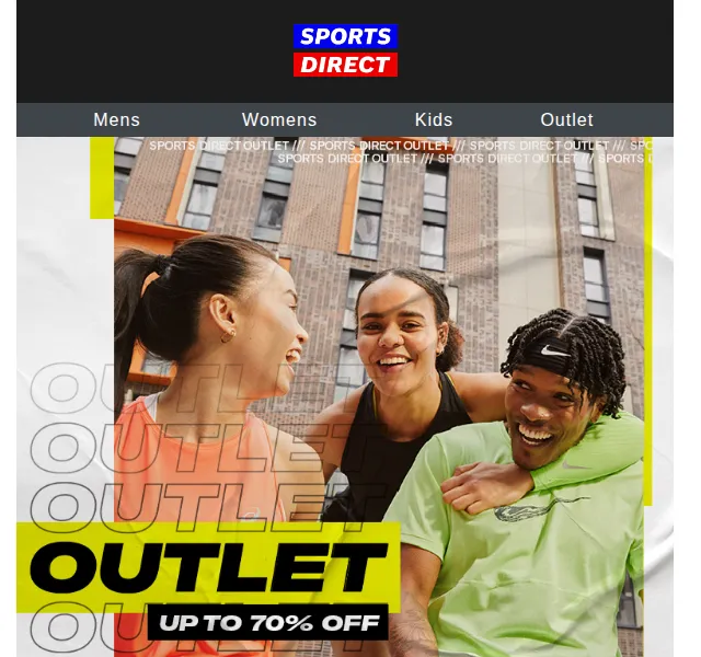 Sportsdirect.com: Outlet slevy až 70 % Nike a adidas – červen 2026 | Nuslet.cz
