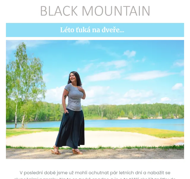 Black Mountain: Jarní džísky a letní kolekce – květen 2026