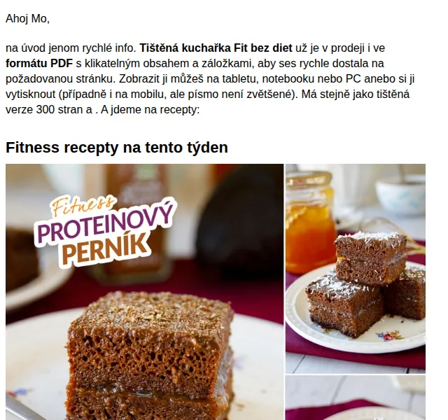 BAJOLA ✌ Fit bez diet: Fitness perník a vánoční akce – červen 2026 | Nuslet.cz