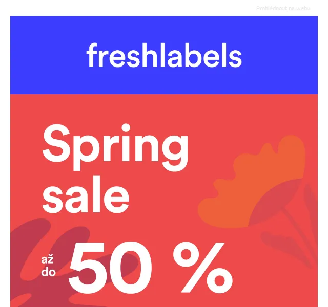 Freshlabels: Spring Sales se slevou až 50 % – červen 2026 | Nuslet.cz