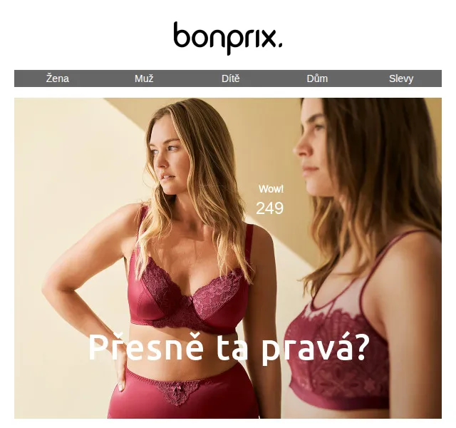 bonprix: Nová kolekce podprsenek – červen 2026 | Nuslet.cz