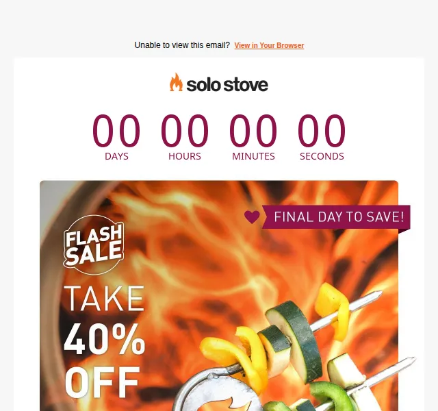 Solo Stove EU: Sleva 40 % na grilovací tyče – červen 2026 | Nuslet.cz