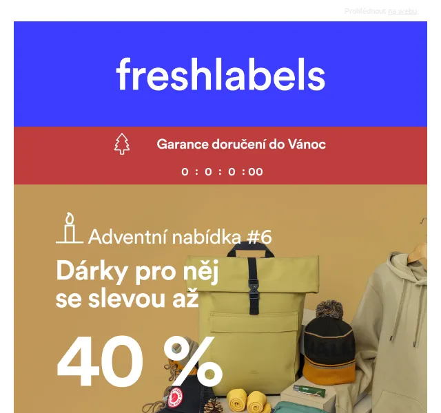 Freshlabels: Dárky pro něj se slevou až 40 % – červen 2022 | Nuslet.cz