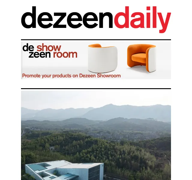 Dezeen Daily: Novinky z architektury – červen 2026 | Nuslet.cz