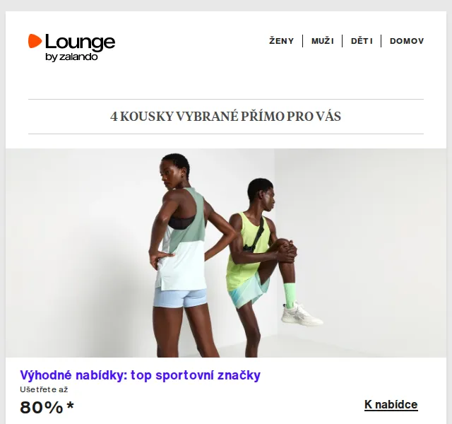 Lounge by Zalando: VILA, Champion – sleva až 80 % | duben 2026