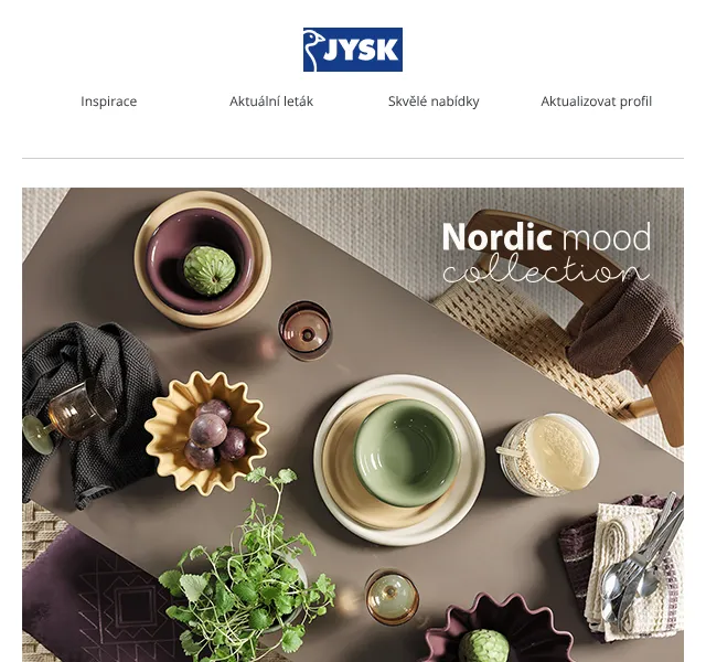 JYSK: Nordic Mood kolekce – srpen 2026 | Nuslet.cz