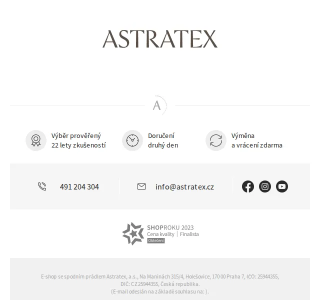 Astratex.cz: Stahovací prádlo pro muže se slevou 20 % – červen 2026 | Nuslet.cz